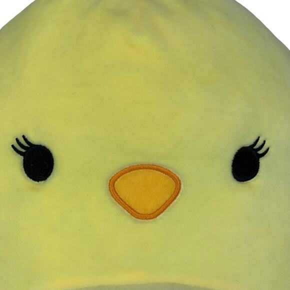 Squishmallows Aimee Bright Yellow Chick with Egg Patch on Belly 13" Tall - Picture 2 of 8